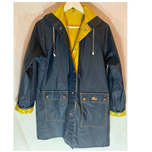 Reversible Vintage IZOD LaCoaste Rain jacket - Picture 3 of 8